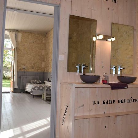 La Gare Bed & Breakfast Gondrin ภายนอก รูปภาพ