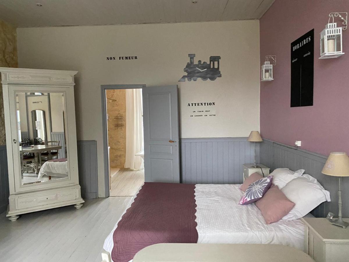 La Gare Bed & Breakfast Gondrin ภายนอก รูปภาพ
